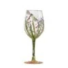 “Dragonfly Summer” Hand Painted Wine Glass Gift(Wine Glass Dragonfly)