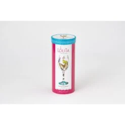 “Butterflies” Hand Painted Wine Glass, 15 Oz.(Wine Glass Butterflies) -Glassware Store 4056858 PKG