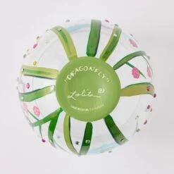 Dragonfly Hand Painted Stemless Wine Glass, 20 Oz.(Stemless Glass Dragonfly) -Glassware Store 6000226 5