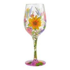 Wine In The Garden Hand-Painted Artisan Wine Glass, 15 Oz.(Wine In The Garden Hand Painted Artisan Wine Glass 15 Oz) 9 Wine In The Garden Hand-Painted Artisan Wine Glass, 15 Oz.(Wine In The Garden Hand Painted Artisan Wine Glass 15 Oz) -Glassware Store 6006284 2