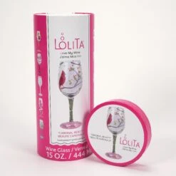 Cardinal Beauty Hand-Painted Artisan Wine Glass, 15 Oz.(Cardinal Beauty Hand Painted Artisan Wine Glass 15 Oz) -Glassware Store 6009225 6