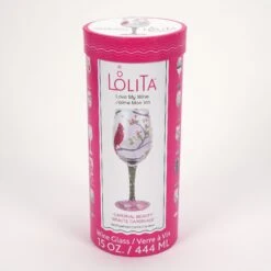 Cardinal Beauty Hand-Painted Artisan Wine Glass, 15 Oz.(Cardinal Beauty Hand Painted Artisan Wine Glass 15 Oz) -Glassware Store 6009225 9