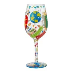 "Super Teacher" Hand-Painted Artisan Wine Glass, 15 Oz.(Super Teacher Wine Glass) 16 "Super Teacher" Hand-Painted Artisan Wine Glass, 15 Oz.(Super Teacher Wine Glass) -Glassware Store 6010154 4