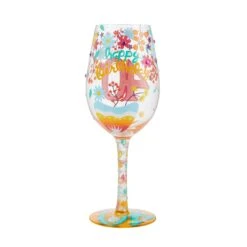 "Happy 40th Birthday" Hand-Painted Wine Glass, 15 Oz.(Happy 40th Birthday Hand Painted Wine Glass 15 Oz) 11 "Happy 40th Birthday" Hand-Painted Wine Glass, 15 Oz.(Happy 40th Birthday Hand Painted Wine Glass 15 Oz) -Glassware Store 6010249 2