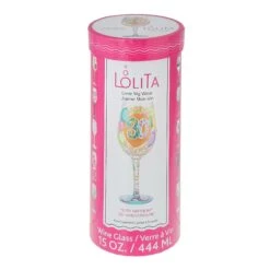 "Happy 30th Birthday" Hand-Painted Wine Glass, 15 Oz.(Happy 30th Birthday Hand Painted Wine Glass 15 Oz) -Glassware Store 6010651 6