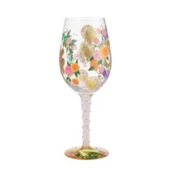 "Happy 70th Birthday" Hand-Painted Wine Glass, 15 Oz.(Happy 70th Birthday Hand Painted Wine Glass 15 Oz) -Glassware Store 6010654 4