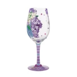"Best Grandma Ever" Hand-Painted Wine Glass, 15 Oz.(Best Grandma Ever Hand Painted Wine Glass 15 Oz) -Glassware Store 6010658 4