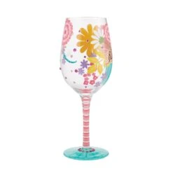 "Best Mom Ever" Hand-Painted Wine Glass, 15 Oz.(Best Mom Ever Hand Painted Wine Glass 15 Oz) 13 "Best Mom Ever" Hand-Painted Wine Glass, 15 Oz.(Best Mom Ever Hand Painted Wine Glass 15 Oz) -Glassware Store 6010659 4