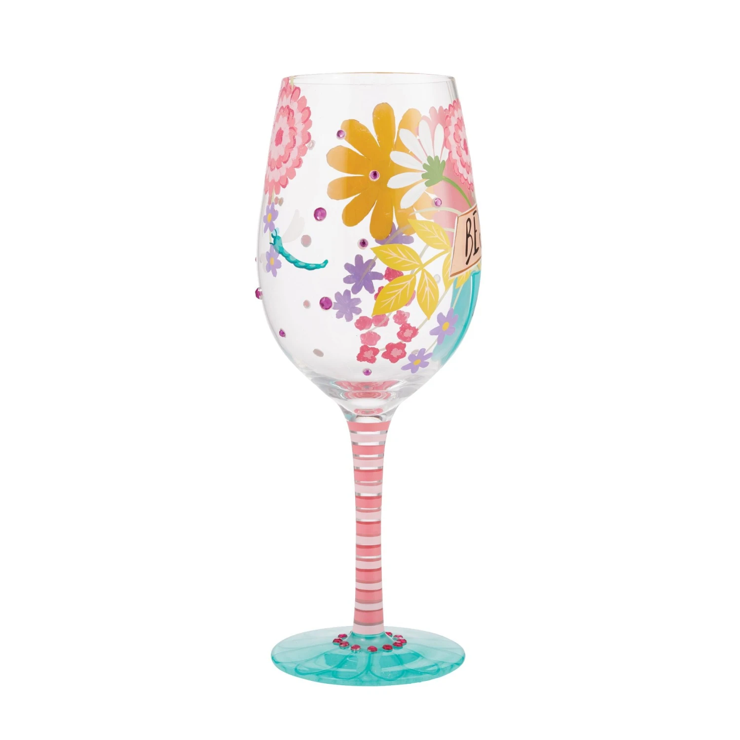 "Best Mom Ever" Hand-Painted Wine Glass, 15 Oz.(Best Mom Ever Hand Painted Wine Glass 15 Oz) 6 "Best Mom Ever" Hand-Painted Wine Glass, 15 Oz.(Best Mom Ever Hand Painted Wine Glass 15 Oz) - Image 6