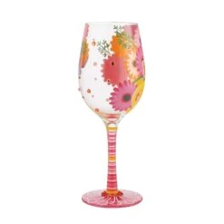 "Best Sister Ever" Hand-Painted Wine Glass, 15 Oz.(Best Sister Ever Hand Painted Wine Glass 15 Oz) -Glassware Store 6010660 4