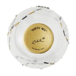 "Queen Bee" Hand-PaintedStemless Wine Glass, 20 Oz.(Queen Bee Hand Painted Stemless Wine Glass 20 Oz) -Glassware Store 6010895 5