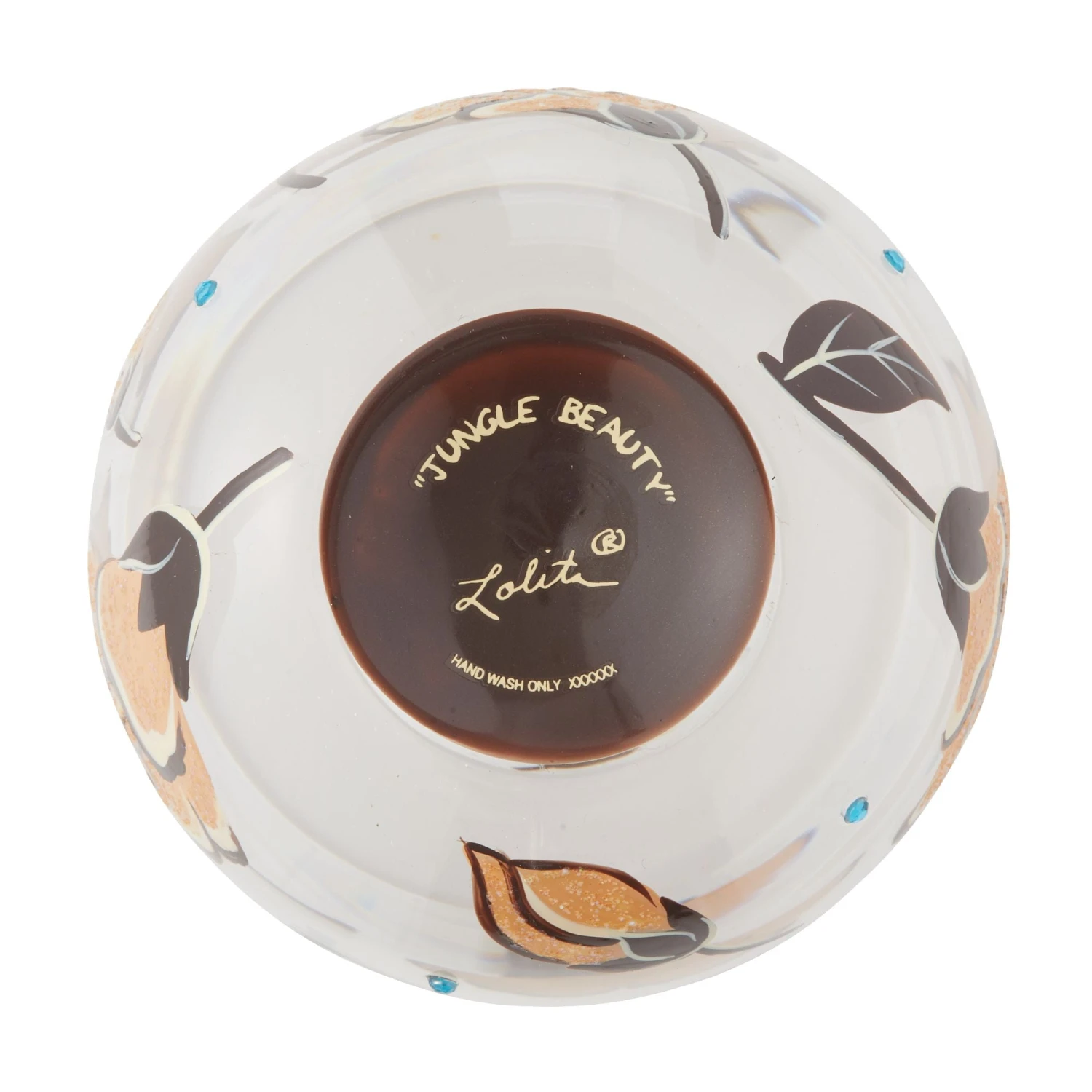 Jungle Beauty Hand-Painted Stemless Wine Glass, 20 Oz.(Jungle Beauty Hand Painted Stemless Wine Glass 20 Oz) 5 Jungle Beauty Hand-Painted Stemless Wine Glass, 20 Oz.(Jungle Beauty Hand Painted Stemless Wine Glass 20 Oz) - Image 5