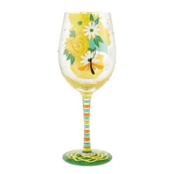 Best Friend Ever Hand Painted Wine Glass(Best Friend Ever Hand Painted Wine Glass) -Glassware Store 6013093 2