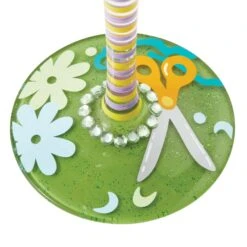 Best Teacher Ever Hand Painted Wine Glass(Best Teacher Ever Hand Painted Wine Glass) -Glassware Store 6013094 3