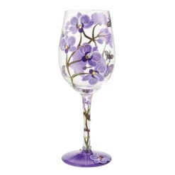 Butterfly Jubilee Hand Painted Wine Glass(Butterfly Jubilee Hand Painted Wine Glass) -Glassware Store 6013099 2