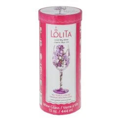 Butterfly Jubilee Hand Painted Wine Glass(Butterfly Jubilee Hand Painted Wine Glass) -Glassware Store 6013099 6