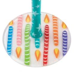 Happy Birthday Blast Hand Painted Wine Glass(Happy Birthday Blast Hand Painted Wine Glass) -Glassware Store 6014181 3