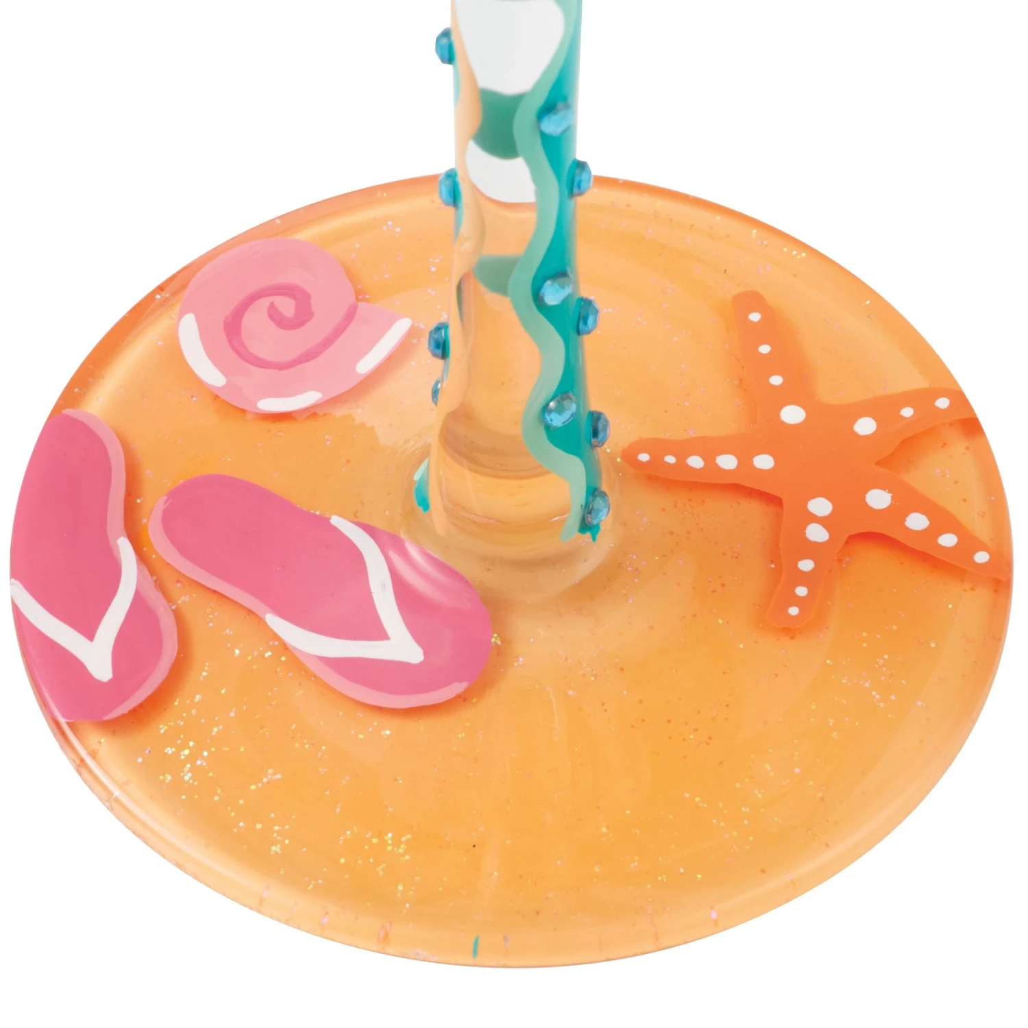 Life At The Beach Hand Painted Wine Glass(Life At The Beach Hand Painted Wine Glass) 9 Life At The Beach Hand Painted Wine Glass(Life At The Beach Hand Painted Wine Glass) - Image 9