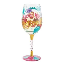 Life When Retired Hand Painted Wine Glass(Life When Retired Hand Painted Wine Glass) -Glassware Store 6014187 3