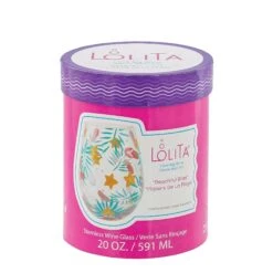 Beachful Bliss Hand Painted Stemless Wine Glass(Beachful Bliss Hand Painted Stemless Wine Glass) -Glassware Store 6014658 30