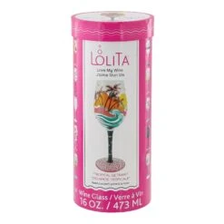 Tropical Getaway Hand Painted Wine Glass(Tropical Getaway Hand Painted Wine Glass) -Glassware Store 6014770 30