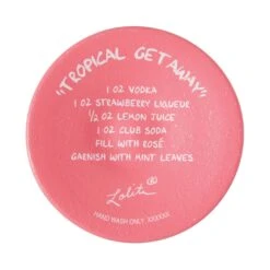 Tropical Getaway Hand Painted Wine Glass(Tropical Getaway Hand Painted Wine Glass) -Glassware Store 6014770 6