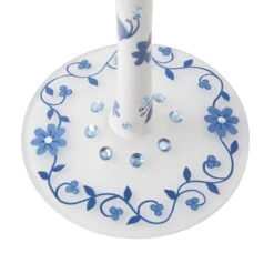 Chinoiserie Charm Hand Painted Wine Glass(Chinoiserie Charm Hand Painted Wine Glass) -Glassware Store 6015412 5