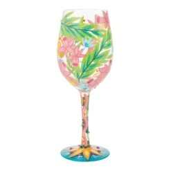 Fashion Florals Hand Painted Wine Glass(Fashion Florals Hand Painted Wine Glass) 16 Fashion Florals Hand Painted Wine Glass(Fashion Florals Hand Painted Wine Glass) -Glassware Store 6015414 5