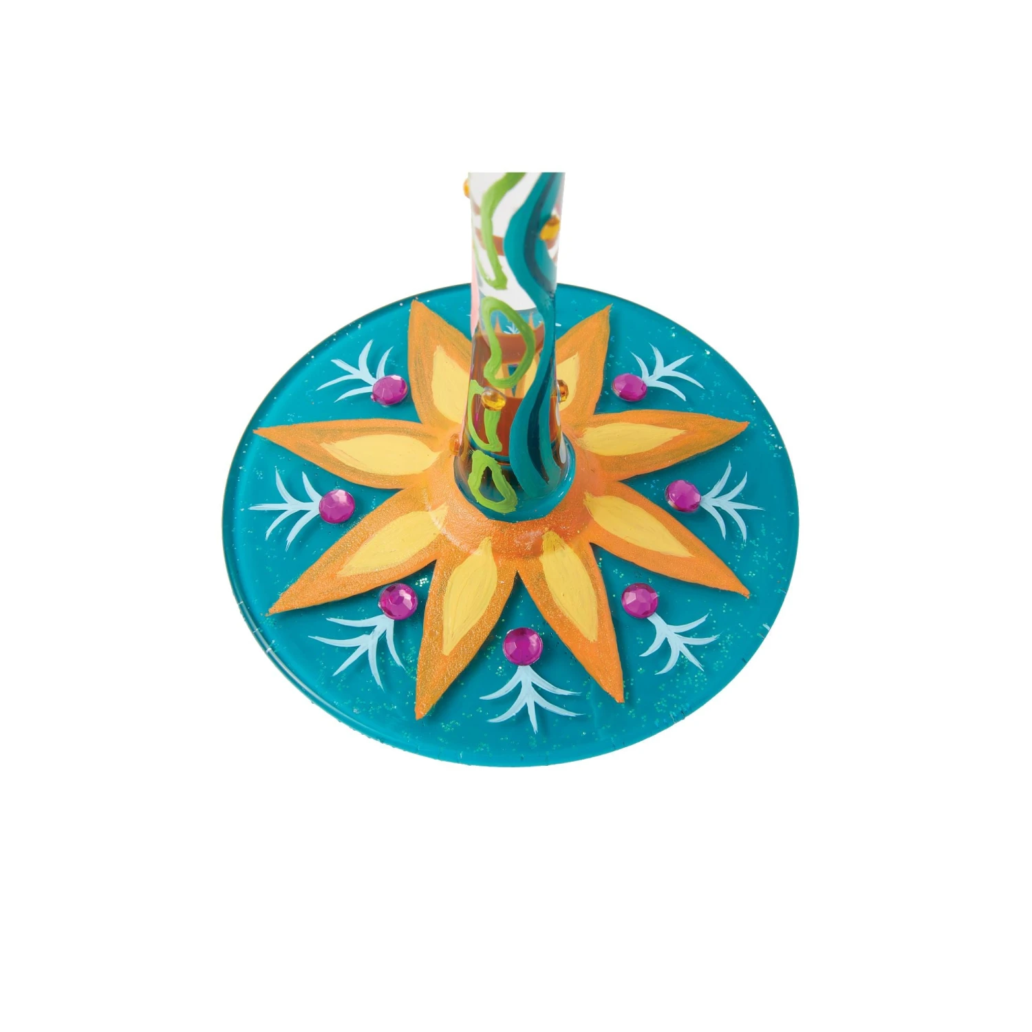 Fashion Florals Hand Painted Wine Glass(Fashion Florals Hand Painted Wine Glass) 9 Fashion Florals Hand Painted Wine Glass(Fashion Florals Hand Painted Wine Glass) - Image 9