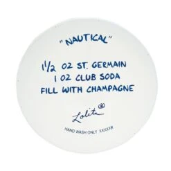 Nautical Hand Painted Wine Glass(Nautical Hand Painted Wine Glass) -Glassware Store 6015415 6