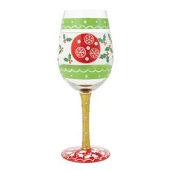 In Full Cheer Hand Painted Wine Glass(In Full Cheer Hand Painted Wine Glass)