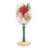 My Gift To You Hand Painted Wine Glass(My Gift To You Hand Painted Wine Glass)