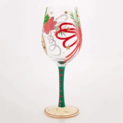 My Gift To You Hand Painted Wine Glass(My Gift To You Hand Painted Wine Glass) -Glassware Store 6015928 2