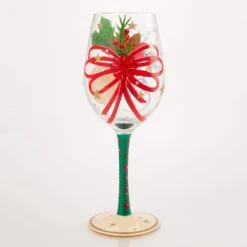My Gift To You Hand Painted Wine Glass(My Gift To You Hand Painted Wine Glass) -Glassware Store 6015928 4