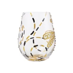 Dazzling Dragonfly Hand Painted Stemless Wine Glass(Dazzling Dragonfly Hand Painted Stemless Wine Glass) -Glassware Store 6015931 4