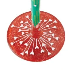 Valentine's Bouquet Hand Painted Wine Glass(Valentines Bouquet Hand Painted Wine Glass) -Glassware Store 6016399 5