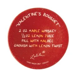 Valentine's Bouquet Hand Painted Wine Glass(Valentines Bouquet Hand Painted Wine Glass) -Glassware Store 6016399 6