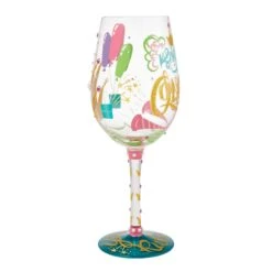 Birthday Queen Hand Painted Wine Glass(Birthday Queen Hand Painted Stemless Wine Glass) 13 Birthday Queen Hand Painted Wine Glass(Birthday Queen Hand Painted Stemless Wine Glass) -Glassware Store 6016400 4