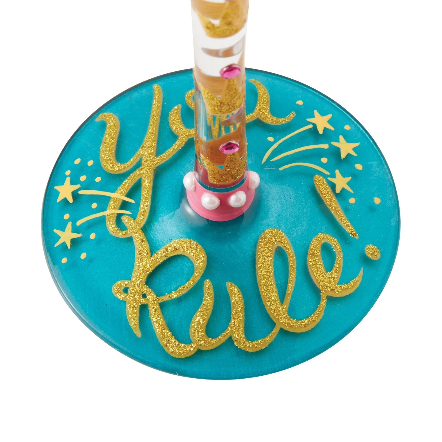 Birthday Queen Hand Painted Wine Glass(Birthday Queen Hand Painted Stemless Wine Glass) 7 Birthday Queen Hand Painted Wine Glass(Birthday Queen Hand Painted Stemless Wine Glass) - Image 7