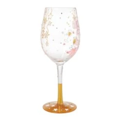 Bestie Of The Bride Hand Painted Wine Glass(Bestie Of The Bride Hand Painted Wine Glass) -Glassware Store 6016402 4