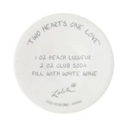 Two Hearts One Love Bride Hand Painted Wine Glass(Two Hearts One Love Bride Hand Painted Wine Glass) -Glassware Store 6016403 8