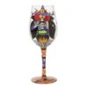 Working Witch Hand Painted Wine Glass(Working Witch Hand Painted Wine Glass)