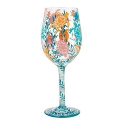 Sea Turtle Delight Hand Painted Wine Glass(Sea Turtle Delight Hand Painted Wine Glass) -Glassware Store 6016738 3