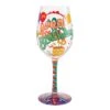 Life Is Better On Your Birthday Hand Painted Wine Glass(Life Is Better On Your Birthday Hand Painted Wine Glass)
