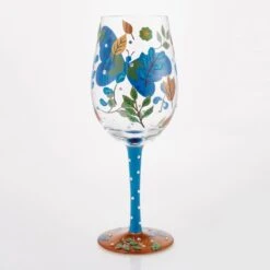 Garden Butterfly Hand Painted Wine Glass(Garden Butterfly Hand Painted Wine Glass) 12 Garden Butterfly Hand Painted Wine Glass(Garden Butterfly Hand Painted Wine Glass) -Glassware Store 6016969 3