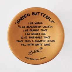 Garden Butterfly Hand Painted Wine Glass(Garden Butterfly Hand Painted Wine Glass) 15 Garden Butterfly Hand Painted Wine Glass(Garden Butterfly Hand Painted Wine Glass) -Glassware Store 6016969 6