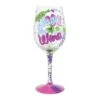 Life Is Better With Wine Hand Painted Wine Glass(Life Is Better With Wine Hand Painted Wine Glass)