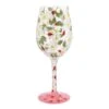 Ladybird Hand Painted Wine Glass(Ladybird Hand Painted Wine Glass)