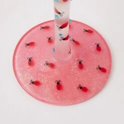 Ladybird Hand Painted Wine Glass(Ladybird Hand Painted Wine Glass) 14 Ladybird Hand Painted Wine Glass(Ladybird Hand Painted Wine Glass) -Glassware Store 6016974 5