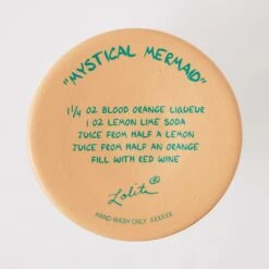 Mystical Mermaid Hand Painted Wine Glass(Mystical Mermaid Hand Painted Wine Glass) -Glassware Store 6016979 6